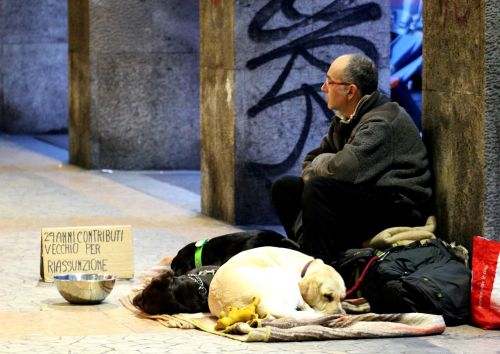 man man on the street homeless