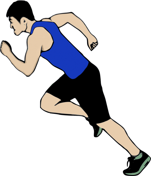 man runner sport
