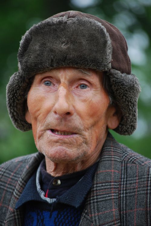 man old age portrait