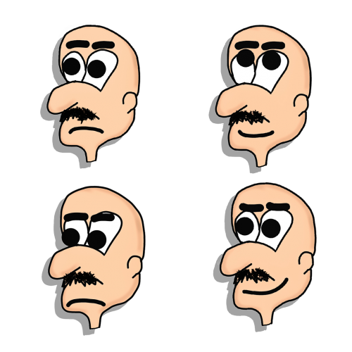 man cartoon vector