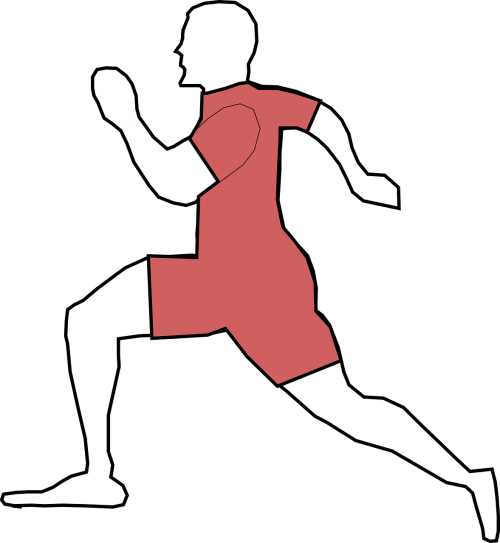 man running male