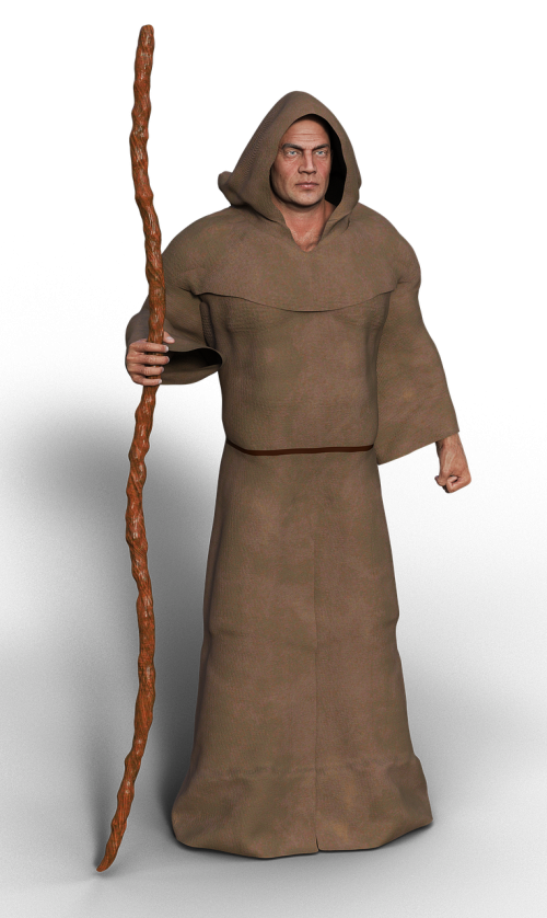 man monk robe