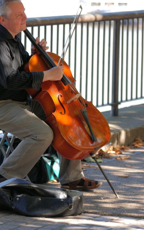man cello musical