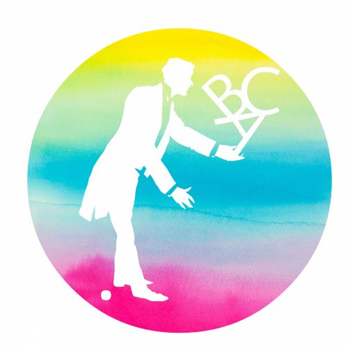 Man Juggling ABC Silhouette