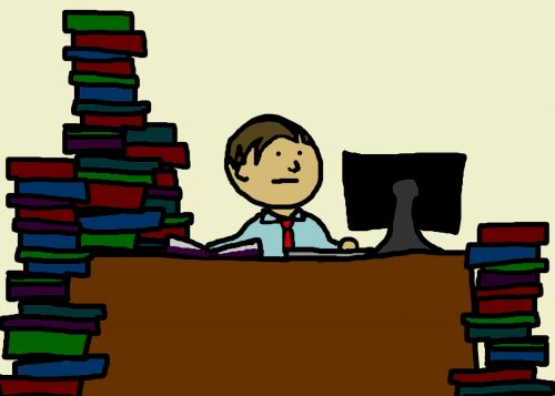 Free photos man studying cartoon search, download 