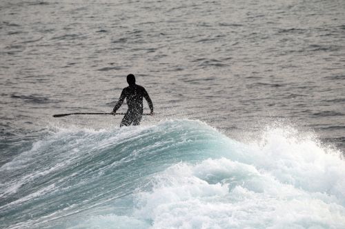 Man Surfing