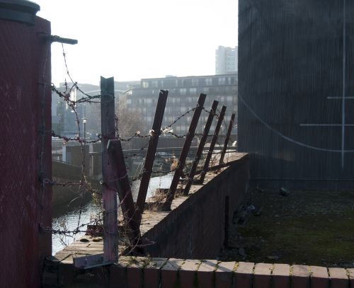 manchester uk rochdale canal bridge