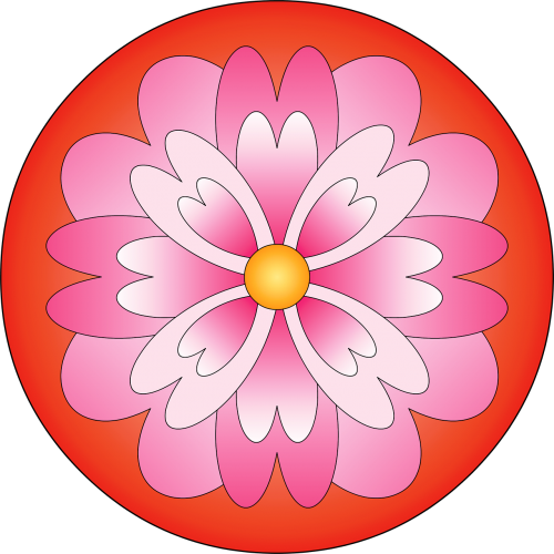 mandala flower flowers