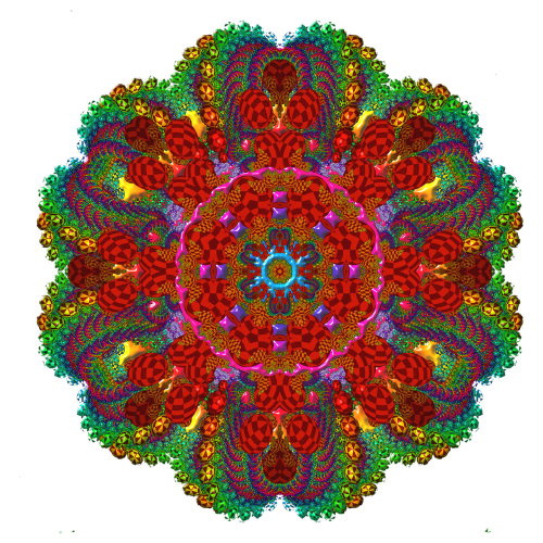 mandala fractal graphic