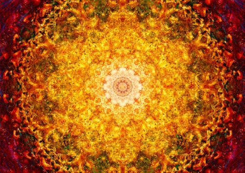 mandala sacred geometry flower of life