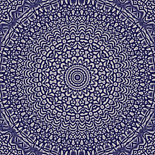 mandala tiles pattern