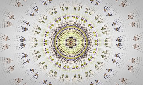 mandala fractal decorative