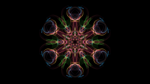 mandala artistic figure