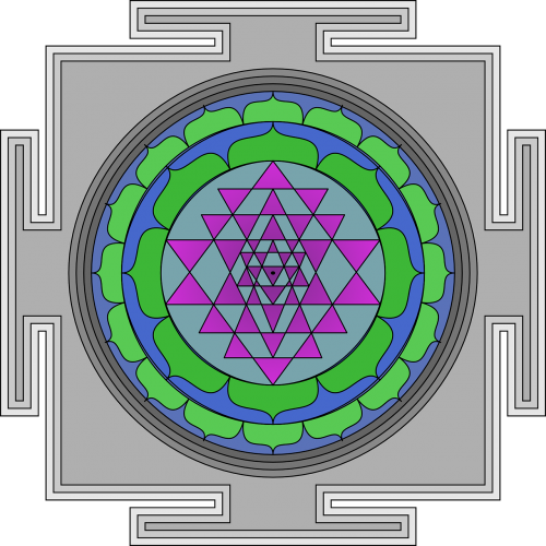 mandala circle round