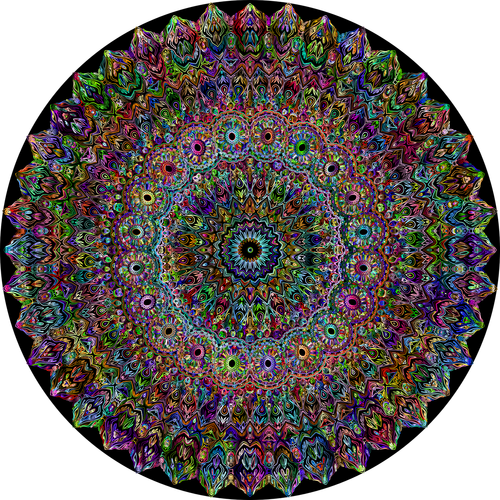 mandala  abstract  geometric