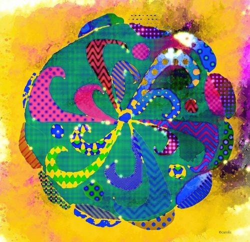 mandala abstract background image