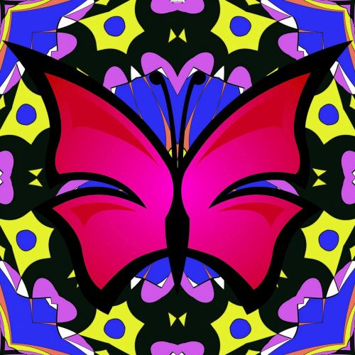 Mandala Butterfly