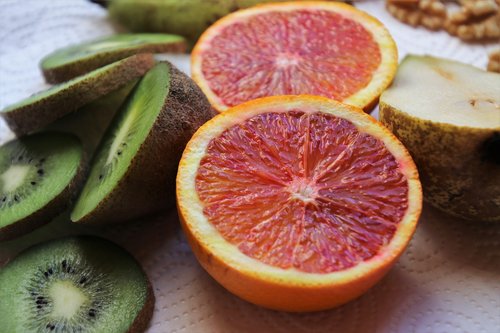 mandarin  citrus  kiwi