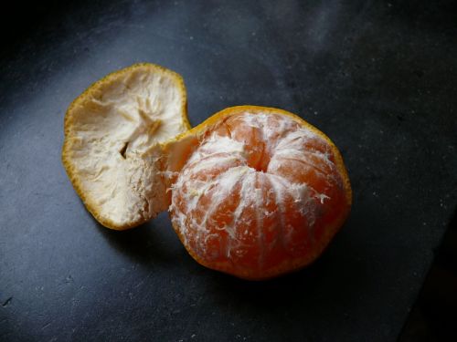 mandarin peel off peel
