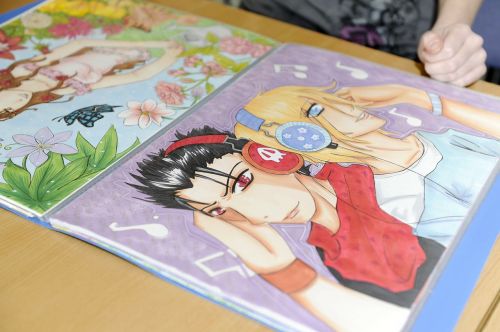 manga library workshop
