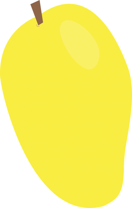 mango ripe yellow
