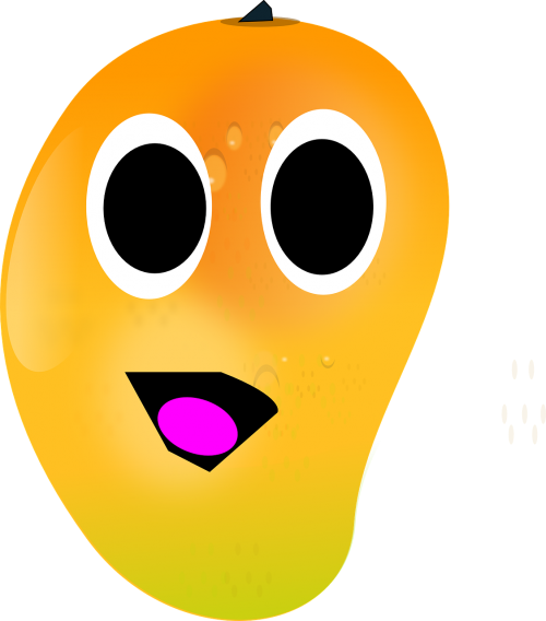 mango happy face