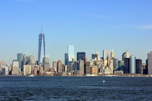 manhattan skyline new york city