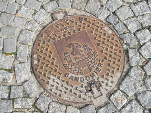 manhole cover street