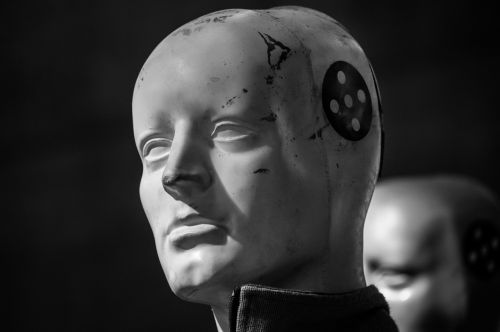 mannequin person head