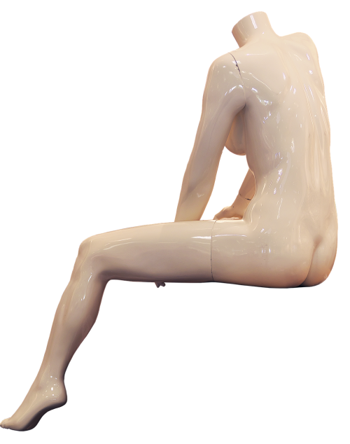 mannequin sitting display dummy