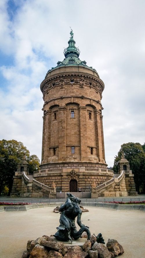 mannheim water tower architecture