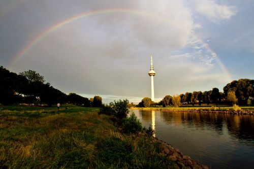 mannheim neckar tv tower