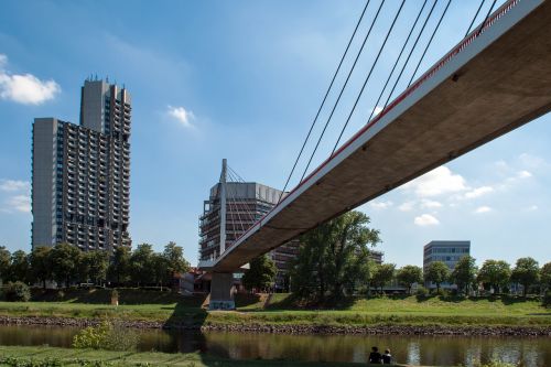 mannheim bridge suspension bridge