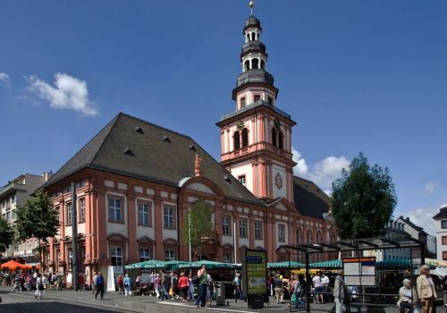 mannheim marketplace town hall
