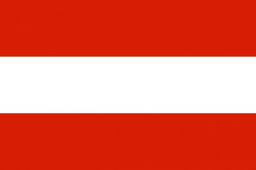 map austria flag