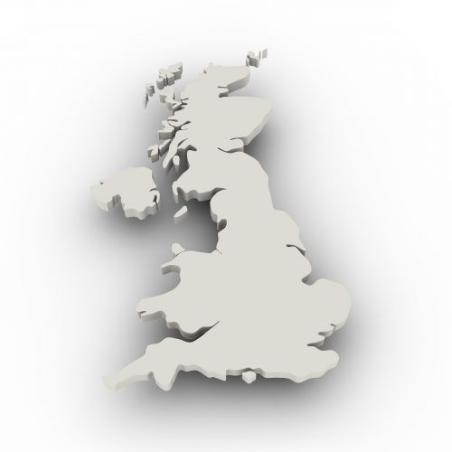 map united kingdom borders