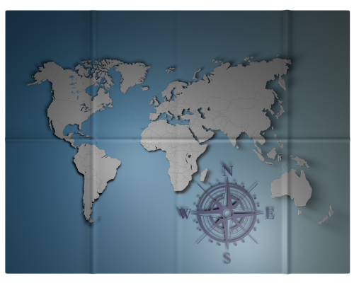 map bent world