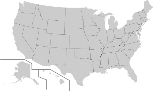 map usa america