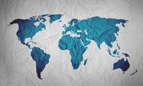 map of the world background paper