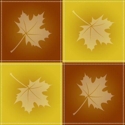 Maple Leaf Four Squares