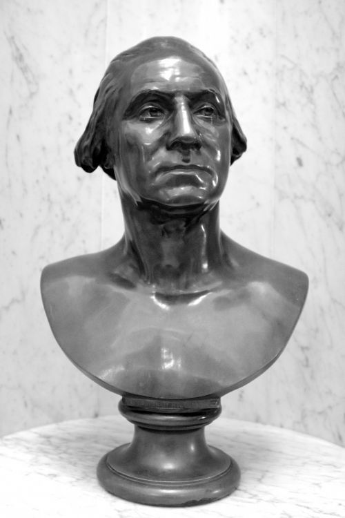 Marble Bust Of George Washington