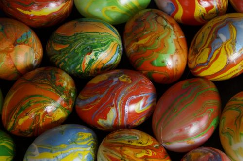 marbled easter eggs marbled easter eggs
