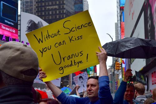 march for science earth day protest