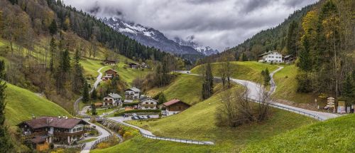 maria gern village alpine