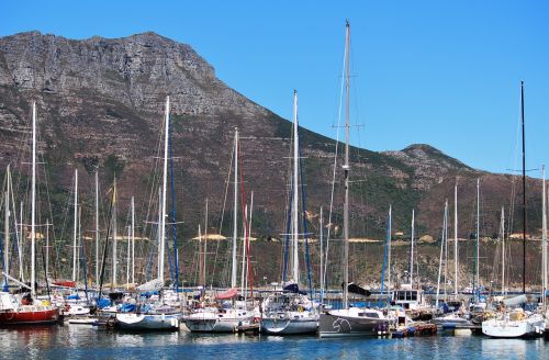 marina hout bay sailing boats