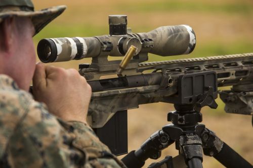 marines sniper rifle