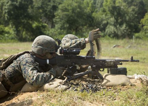 marines training exercise