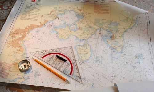 maritim navigation chart