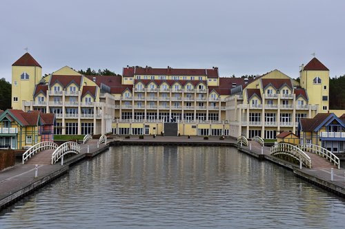 maritime hotel  rheinsberg  harbor village