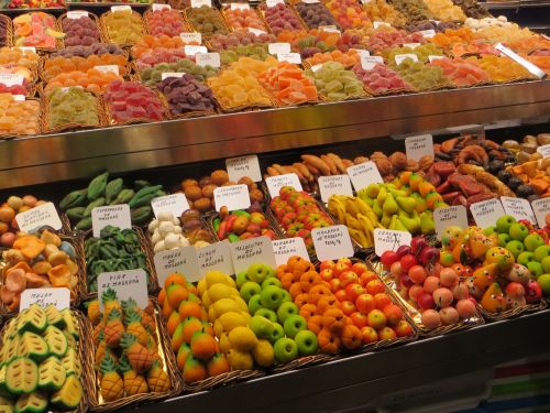 market fruit exotic fruits